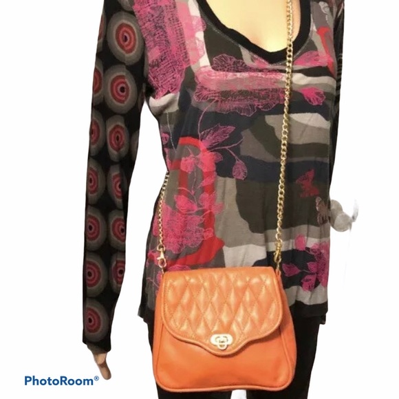 Dafiti crossbody leather chain purse - Picture 3 of 16